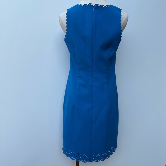 J.Crew Laser Cut Scallops Shift Dress Size 2 - Picture 4 of 10